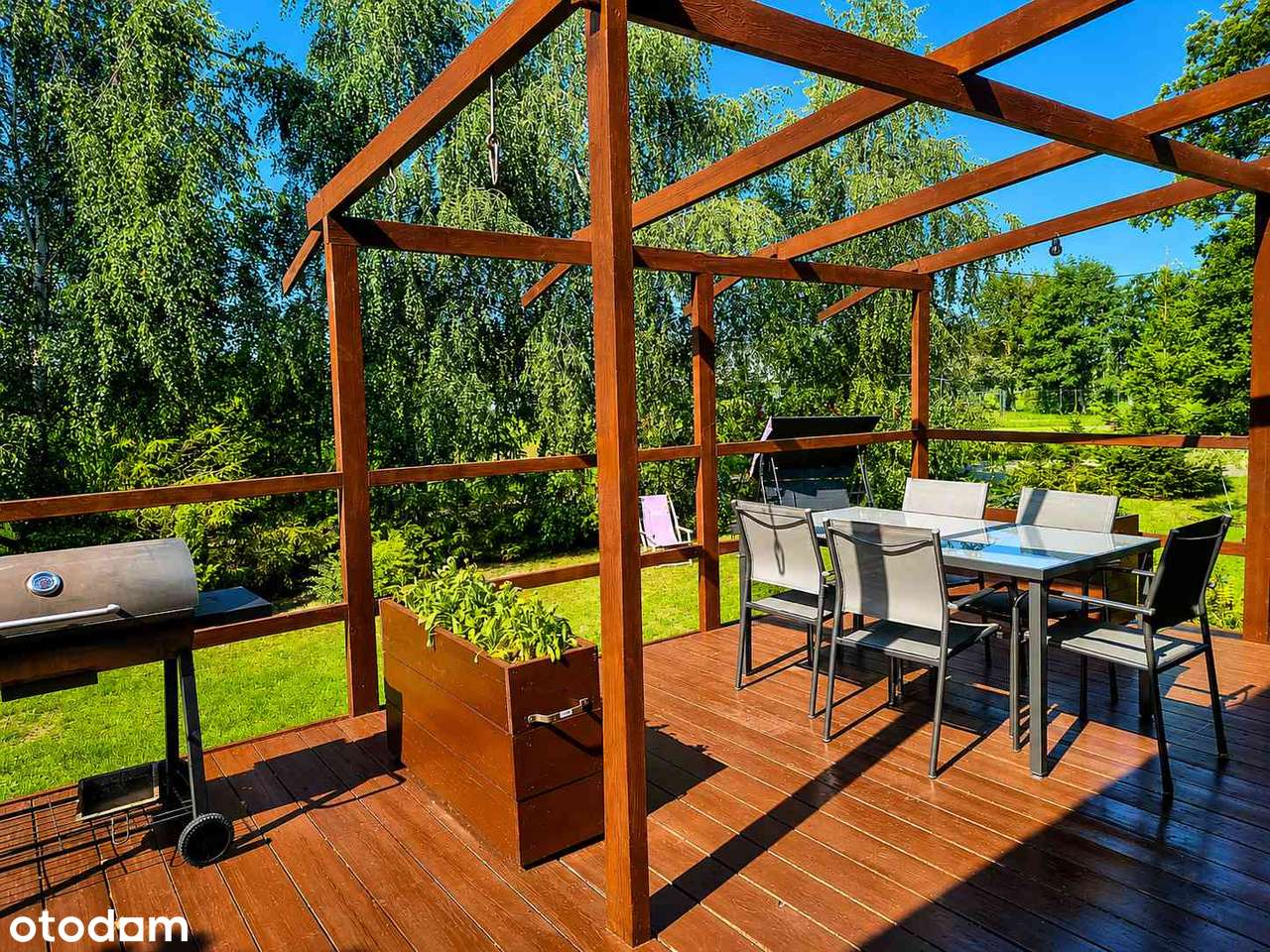 Dom z bala 113 m² | Kominek | Taras 50 m² | 3000 m² działki