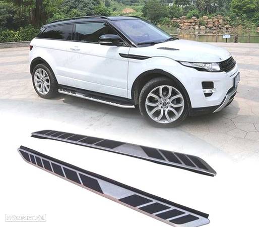 BARRAS ESTRIBOS LATERAIS PARA RANGE ROVER EVOQUE 11- PURE PRESTIGE - 1