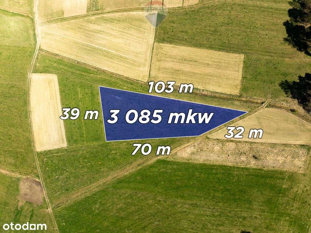 Działka, 3 085 m², Raba Wyżna