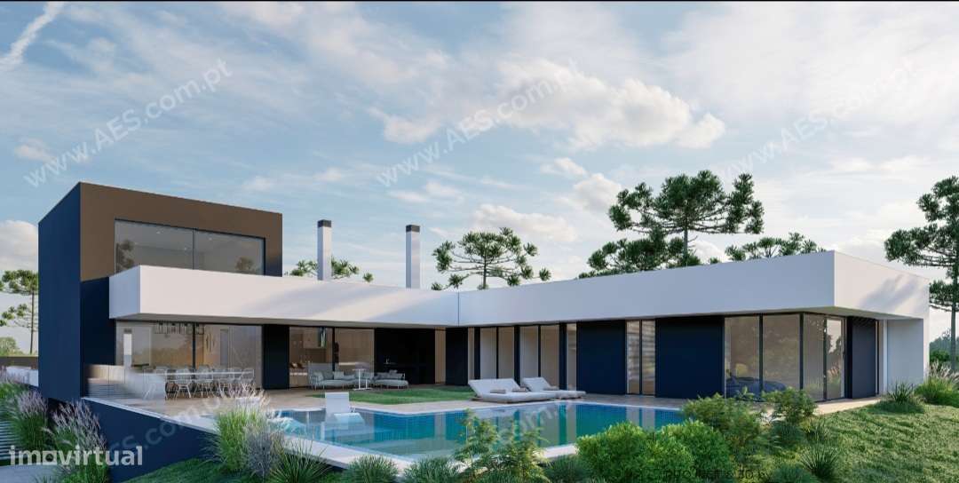 Moradia T5 com piscina e garagem - Herdade de Aroeira-3