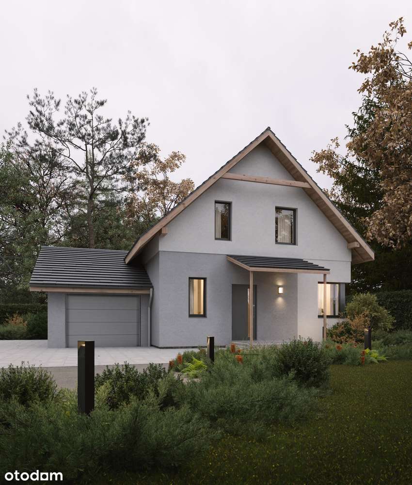 Piękny Dom Wolnostojący z garażem - Szafir I-5