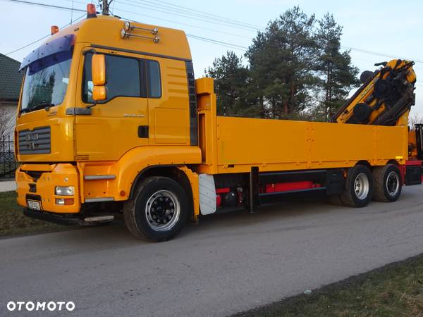 MAN TGA 26.430 6x2 HDS Palfinger 44002 8 wysowow+JIB060 kosz do podnoszenia osób sprowadzony z Niemiec idealny - 3