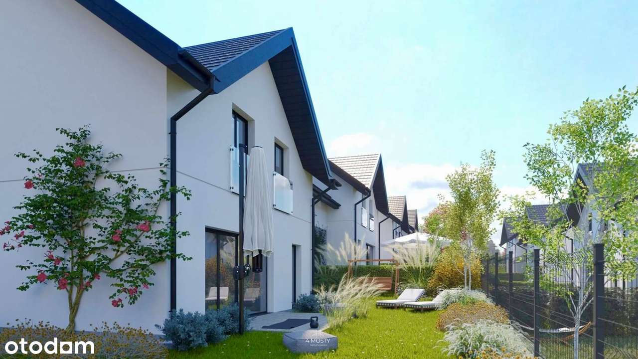 Nowoczesny komfortowy dom w zabudowie bliźniaczej - Pełny obrazek: 4/11