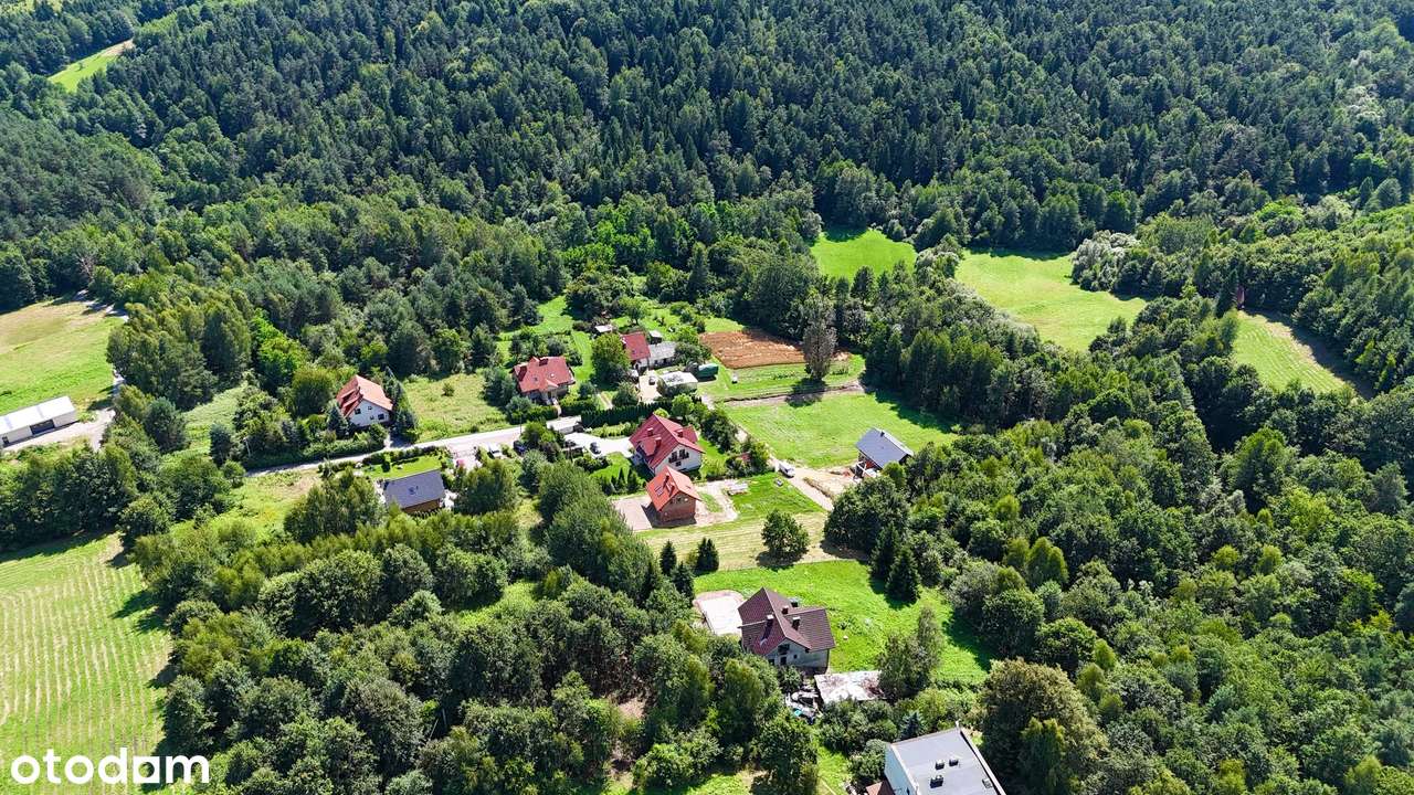 Na sprzedaż działka budowlana 10,26 a – Zakliczyn, gmina Myślenice - Pełny obrazek: 5/5