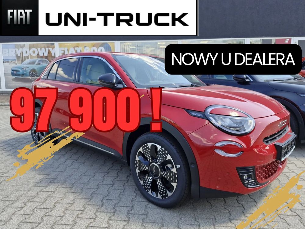 Fiat 600 ZIMOWA Wyprzedaż! Od ręki!