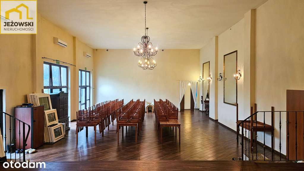 Budynek 521 m², sala 160 m² i 95 arów ogrodu. - Pełny obrazek: 5/19