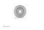 Disc frana fata FERODO Volkswagen Crafter, CADDY, GOLF, JETTA, PASSAT, POLO, SHARAN, TIGUAN, TOURAN, TRANSPORTER V - VI 2005 - 2018 Cod DDF1305C Piesa Noua - 1