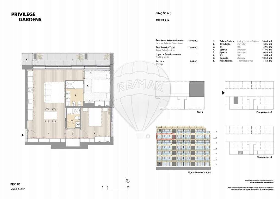 Apartamento T2 para venda - Grande imagem: 3/13