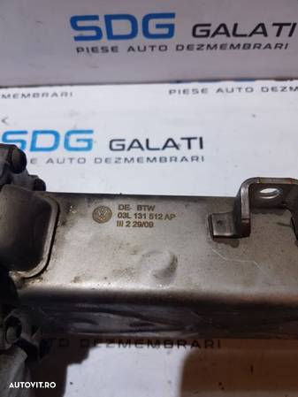 Racitor Gaze EGR VW Golf 6 1.6TDI 105CP CAY 2008 - 2013 COD : 03L131512AP / 03L 131 512 AP - 2