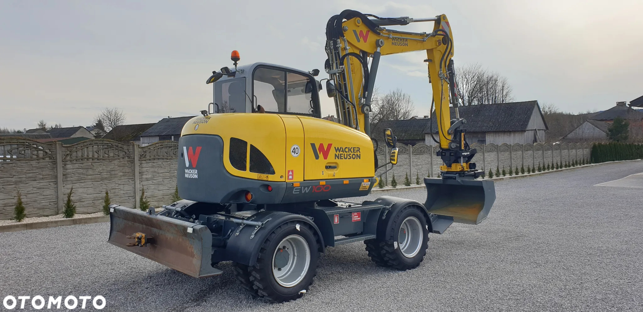 Wacker Neuson EW100 rok 2015 ROTOTILT szczypce sprowadzony stan idealny - 5