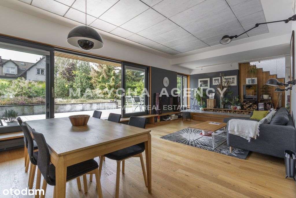 Nowoczesny dom na Skarpie Ursynowskiej-7