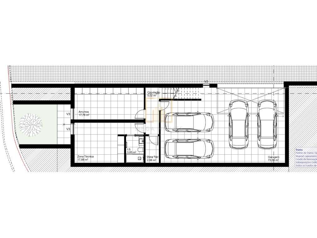 Lote de terreno com 440m2 para construção de moradia isolada T4+1, ...-25