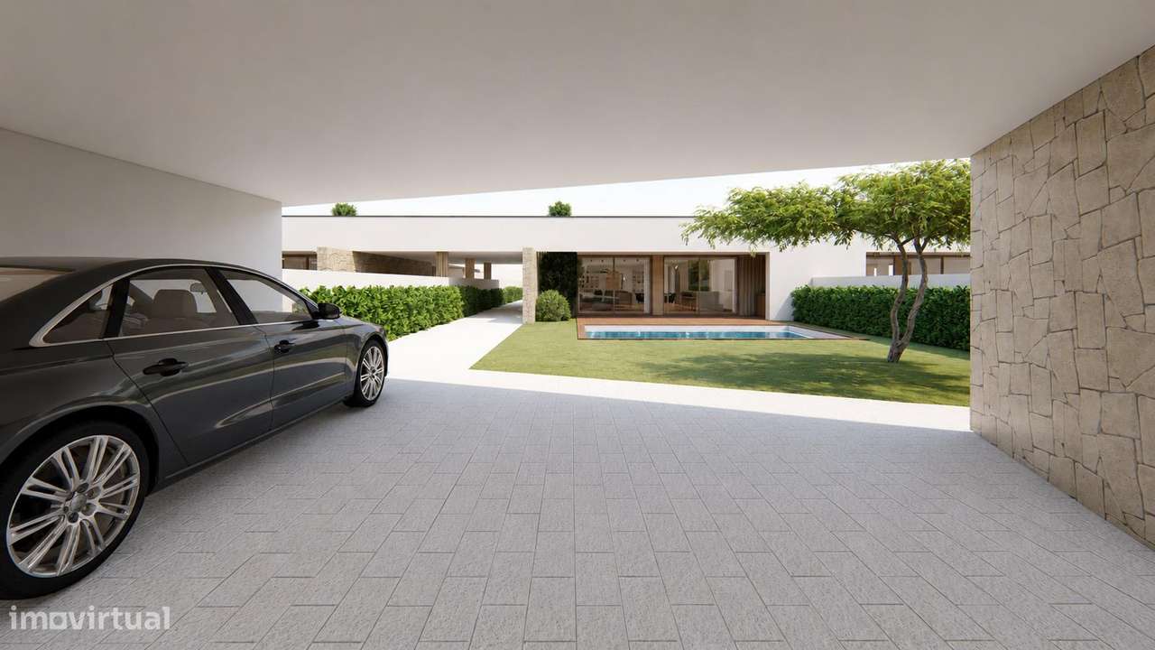 Moradia T3 | Térrea | Piscina | Jardim | Barbecue | 2 Carros-32