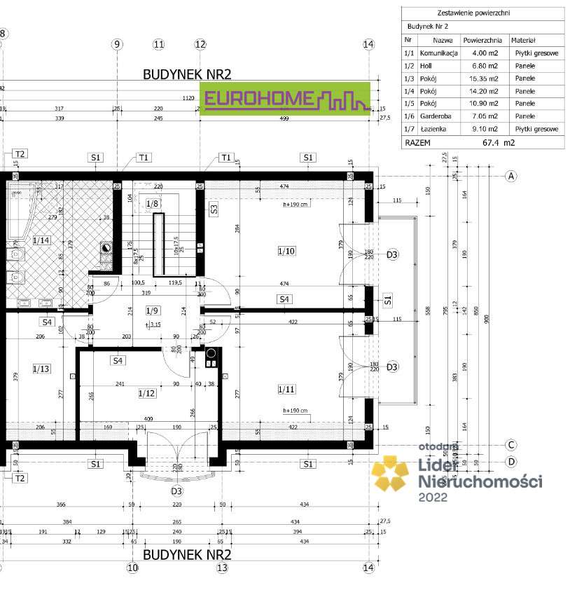 Nowoczesny dom w zabudowie bliźniaczej 140,8 m²-16