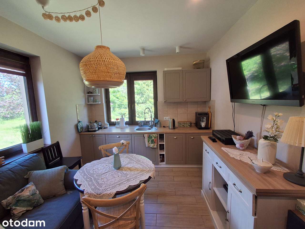 Nowy dom 50 m2 na działce 9500 m2 z własnym oczkiem wodnym k/Przysuchy - Pełny obrazek: 5/20