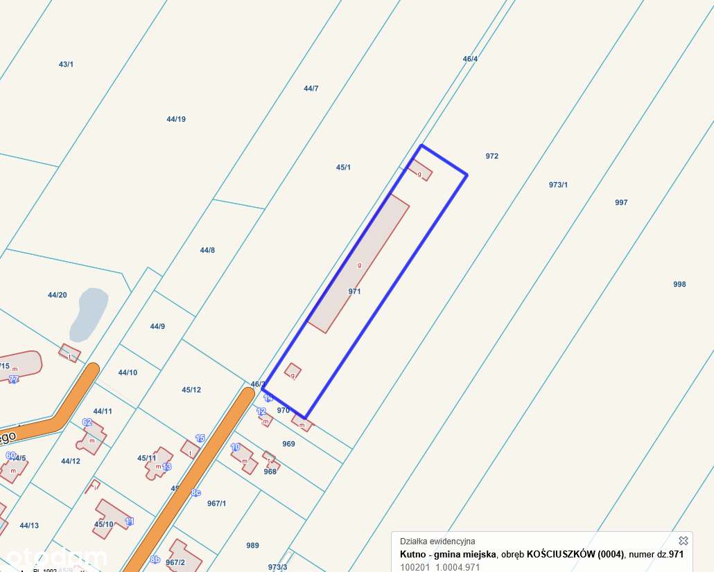 Działka rolna z zabudową LICYTACJA - Pełny obrazek: 4/4