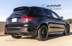 Difuzor bara spate Mercedes GLC X253 SUV Facelift (2019+) AMG Black Look - 4