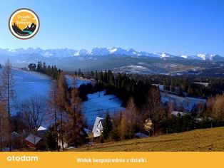 Działka budowlana Rzepiska. Piękny widok na Tatry.