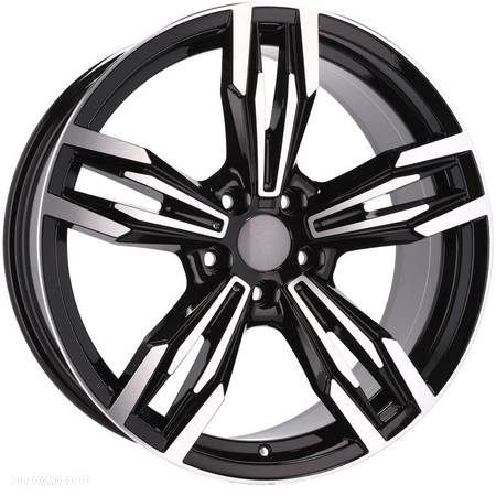 4x Felgi 18 5x120 m.in. do BMW 5 E34 E39 E60 E38 7 E38 E65 F01 X5 E53 E70 F15 X6 F16 - BY983 (BK5730 - 8