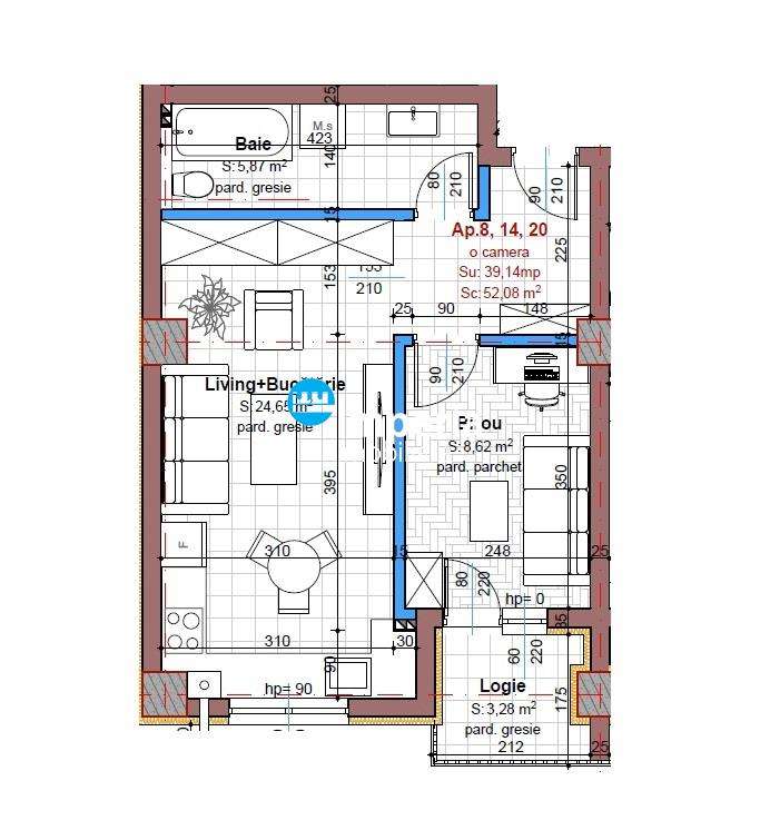 Complex Nou! Ap. 1 camera 41MP , pret PROMOTIONAL - Imagine principală: 5/8