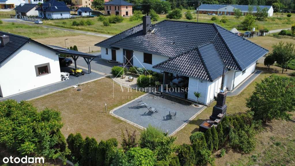 Nowoczesny, pasywny dom 194m2+ działka 12a+ garaż-14