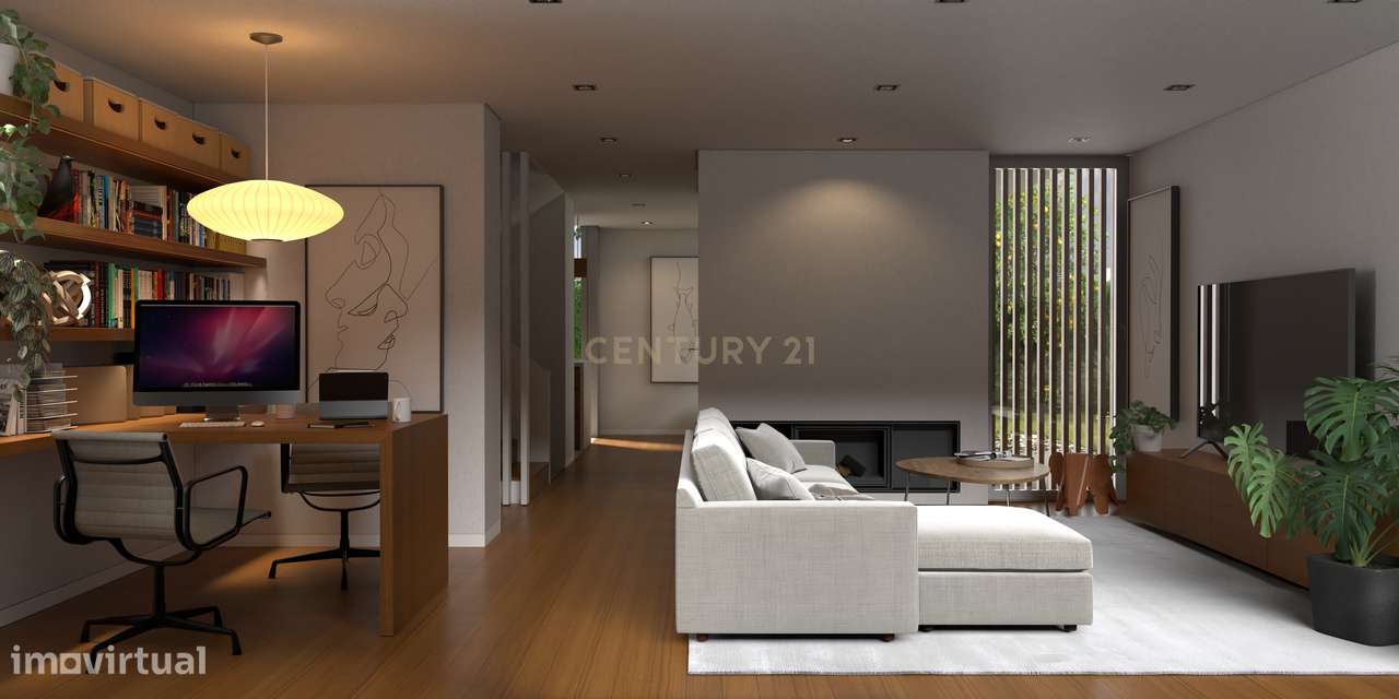 Moradia  T3 de arquitetura contemporânea em Tires - Grande imagem: 5/21