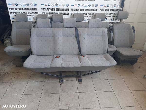 Scaune Bancheta Interior Complet VW Transporter T4 Caravelle 9+1 - 10