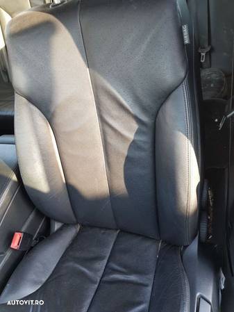Interior Piele Neagra Scaun Scaune si Bancheta cu Incalzire VW Passat B6 Break / Combi 2005 - 2010 - 6