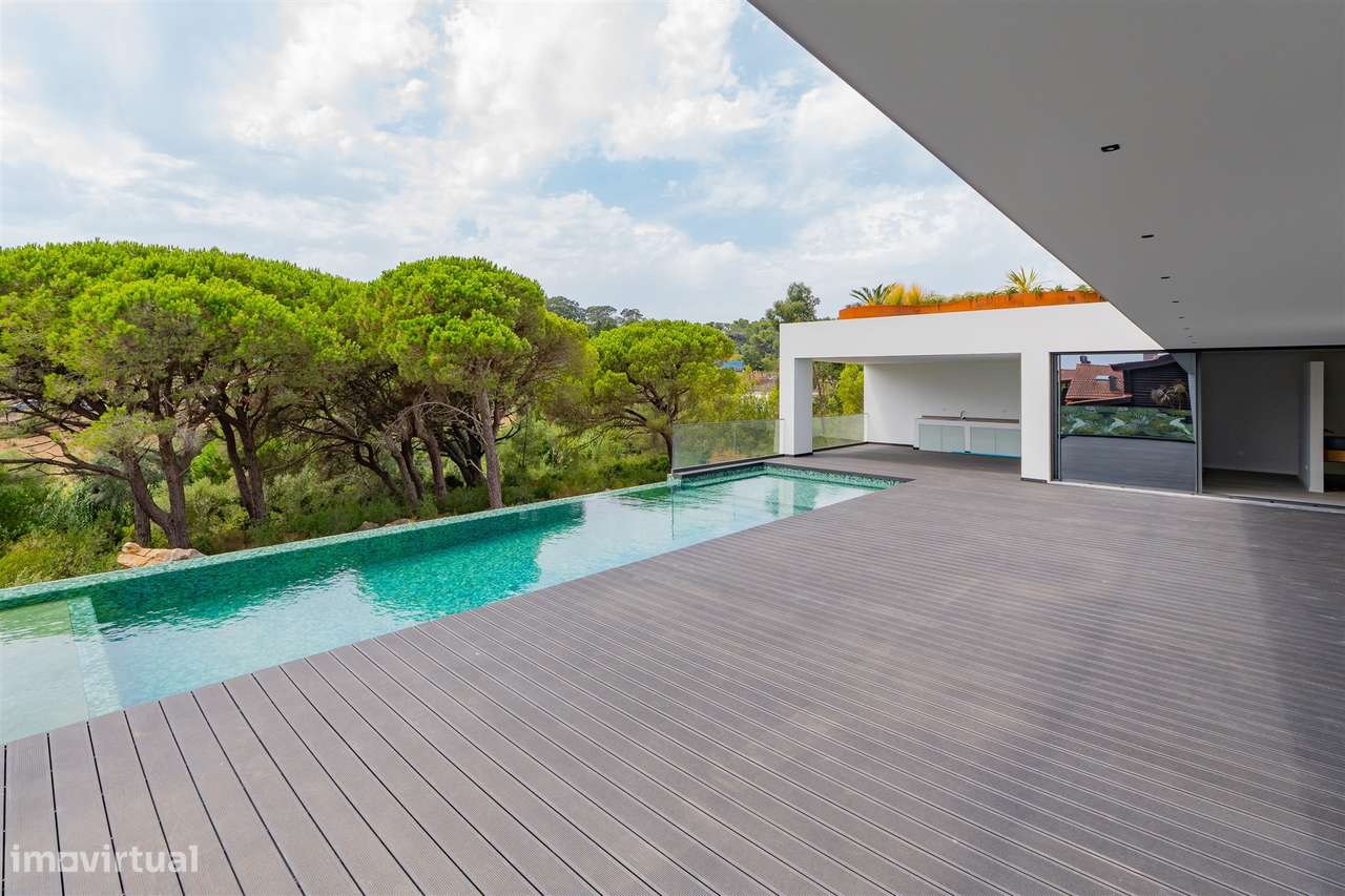Moradia Contemporânea T5 com Piscina Infinita | Cascais - Grande imagem: 4/27