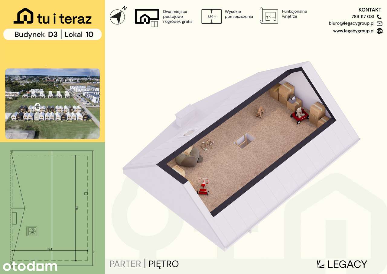 OSTATNI DOM W I ETAPIE | Osiedle Tu i Teraz | 101,79 m² | 4–6 pokoi-12