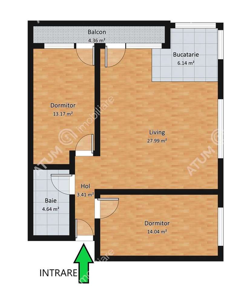 Apartamentcu 3 camere modern de vanzare zona Doamna Stanca-4