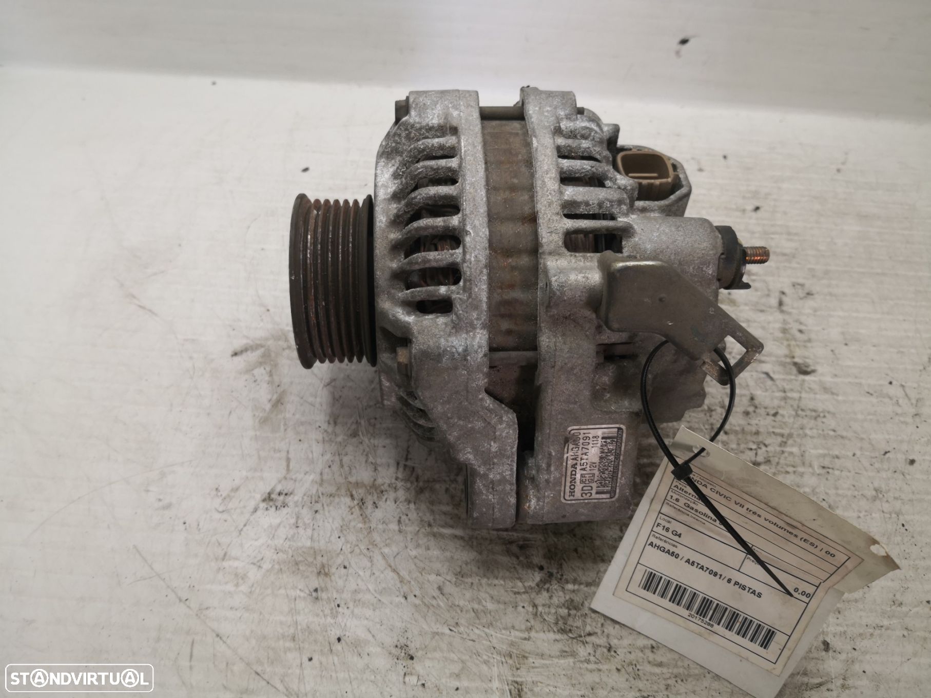 Alternador Honda Civic Vii Três Volumes (Es, Et) - 1