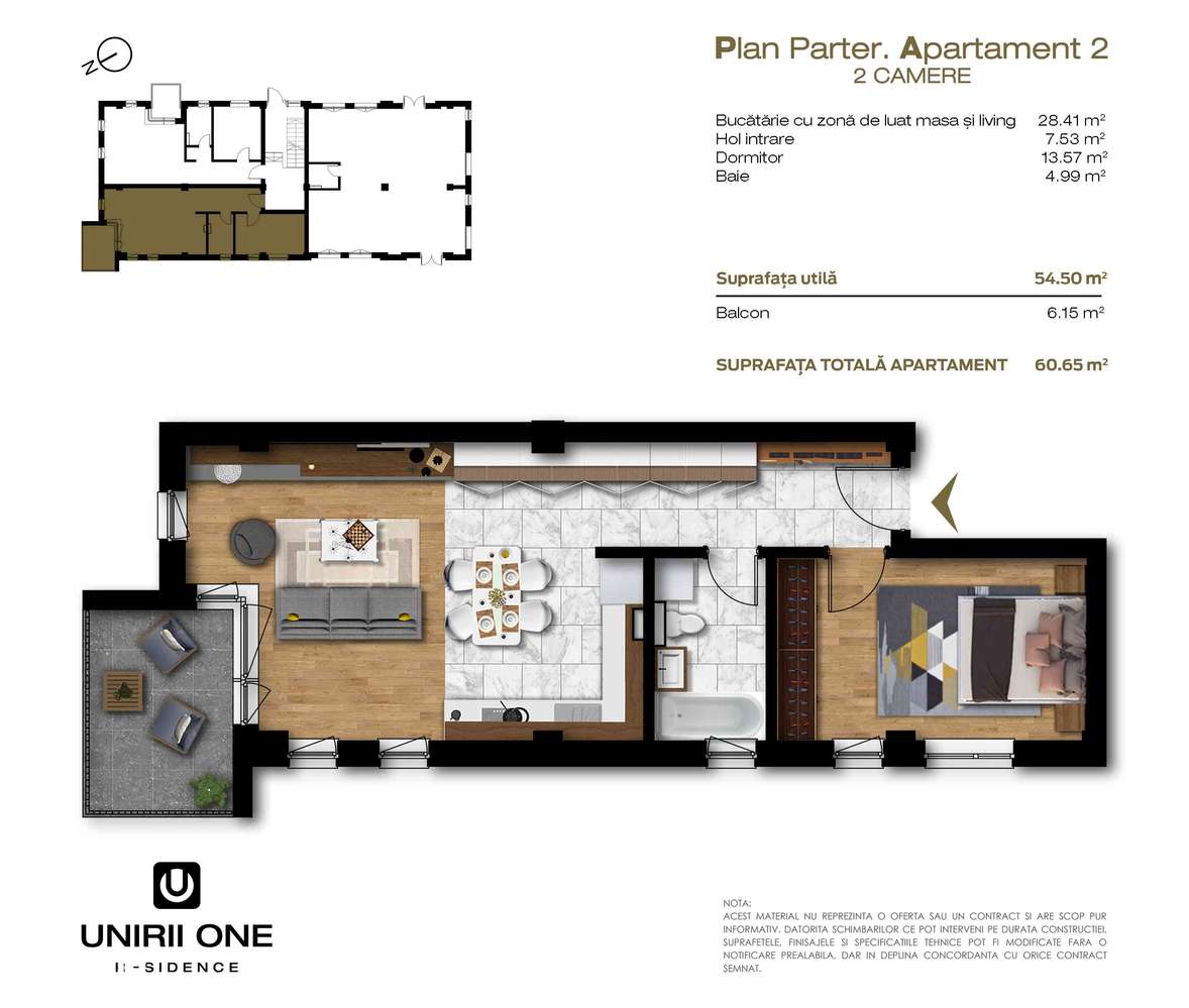 Apartament nou cu CF!-6