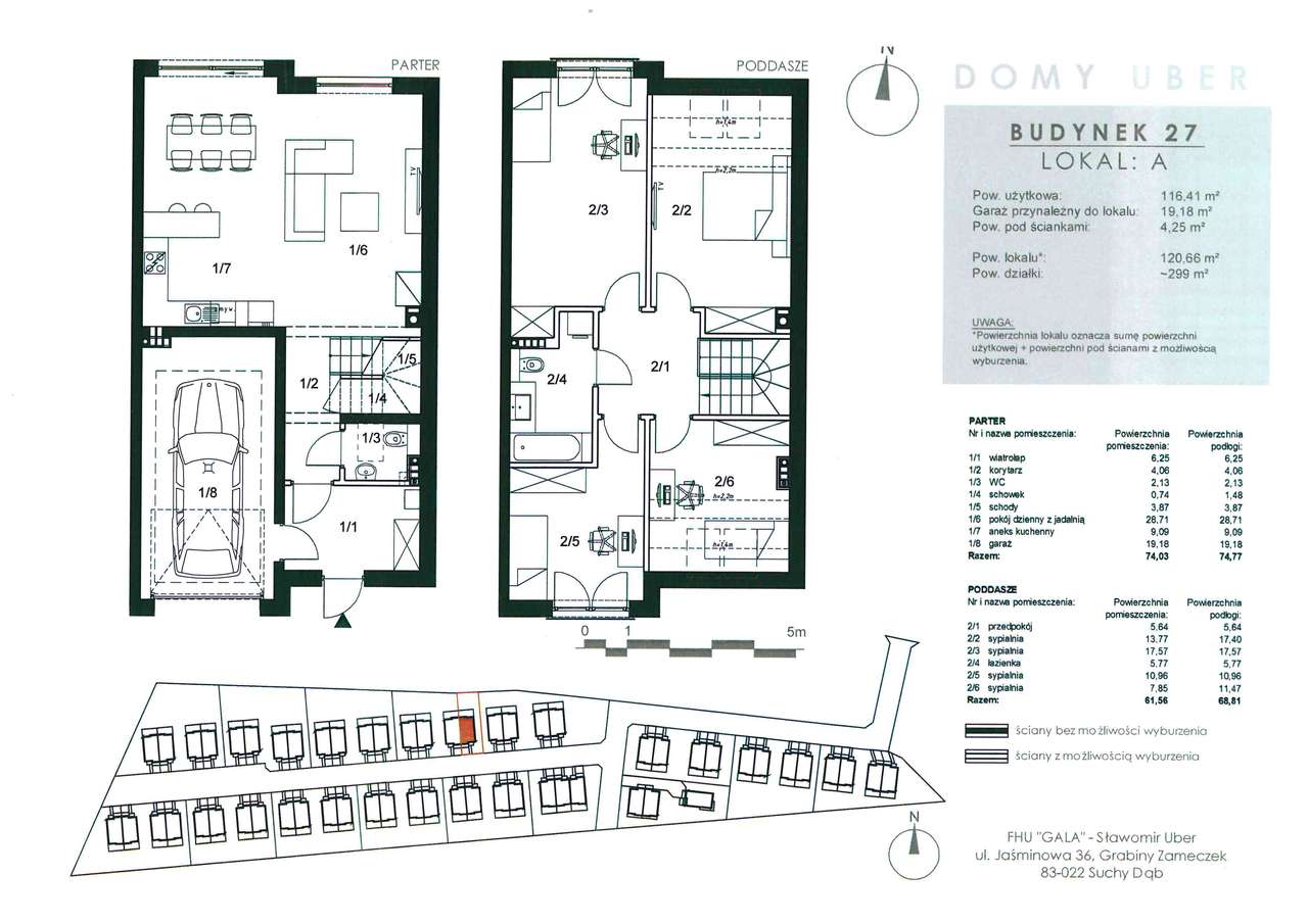 Nowoczesny dom 5 pokoi z garażem, w spokojnej okolicy - Pełny obrazek: 5/8