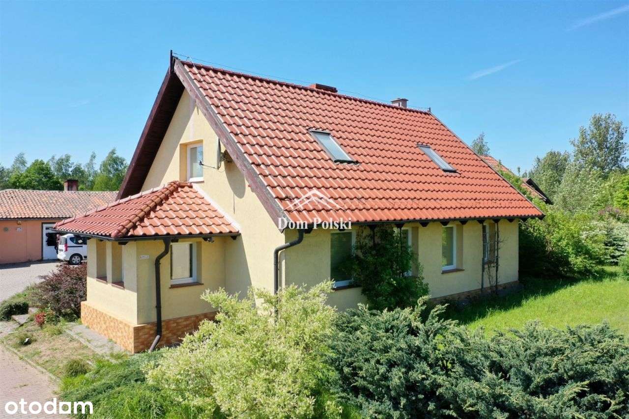 Dom na Mazurach 900 M od jeziora – duża działka