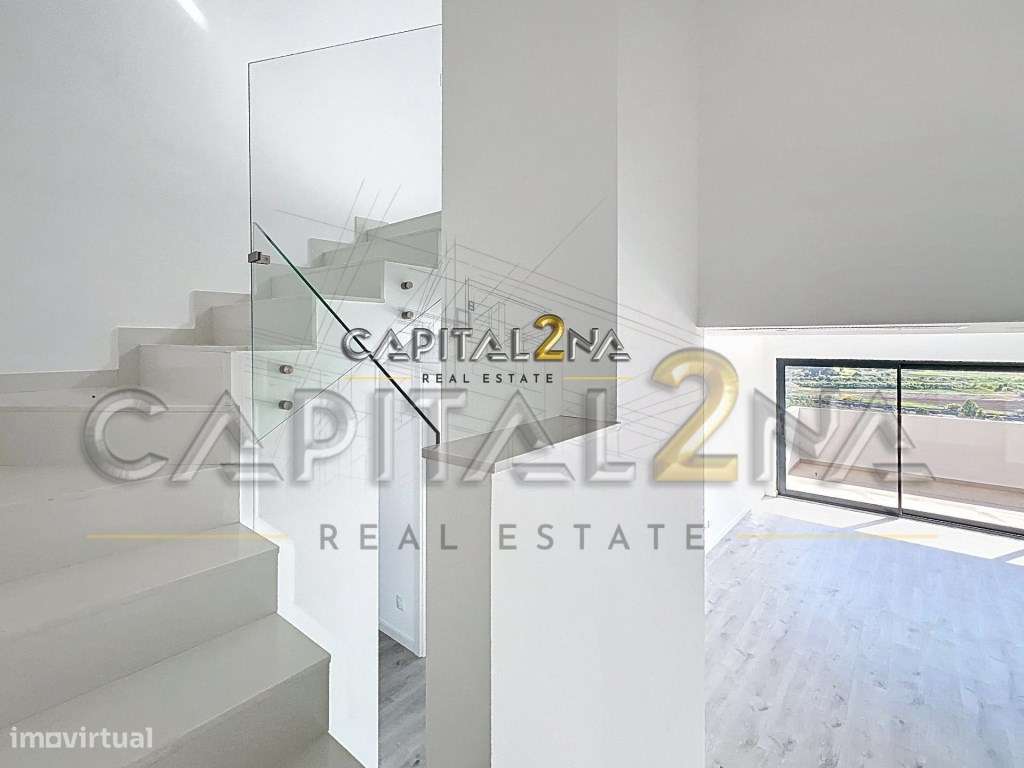 Penthouse T3 Duplex com Piscina Privada Aquecida, Terraço e Box par...-22