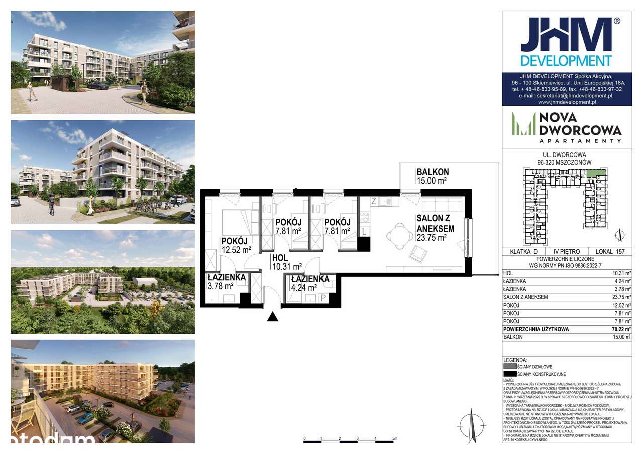Nova Dworcowa | mieszkanie 4-pok. | D.4.157 - Pełny obrazek: 2/9