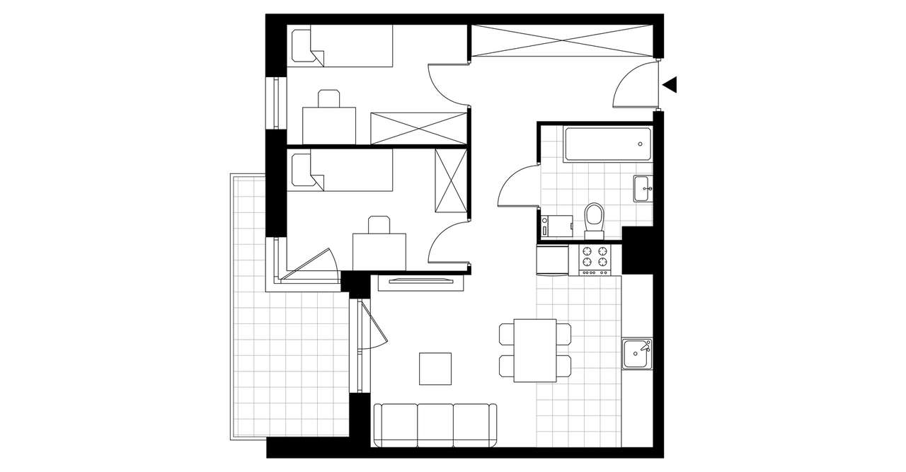 Kalaminta | mieszkanie 3-pok. | 44_ 4 - Pełny obrazek: 4/7