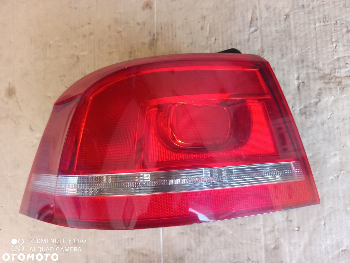 Lampa lewy lewa tył Passat B7 Sedan 3AE945095F - 2