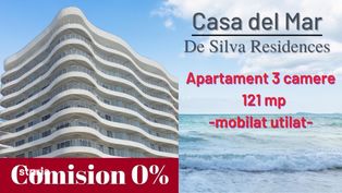 Comision 0% - CASA DEL MAR - 3 camere mobilat si utilat vedere la mar