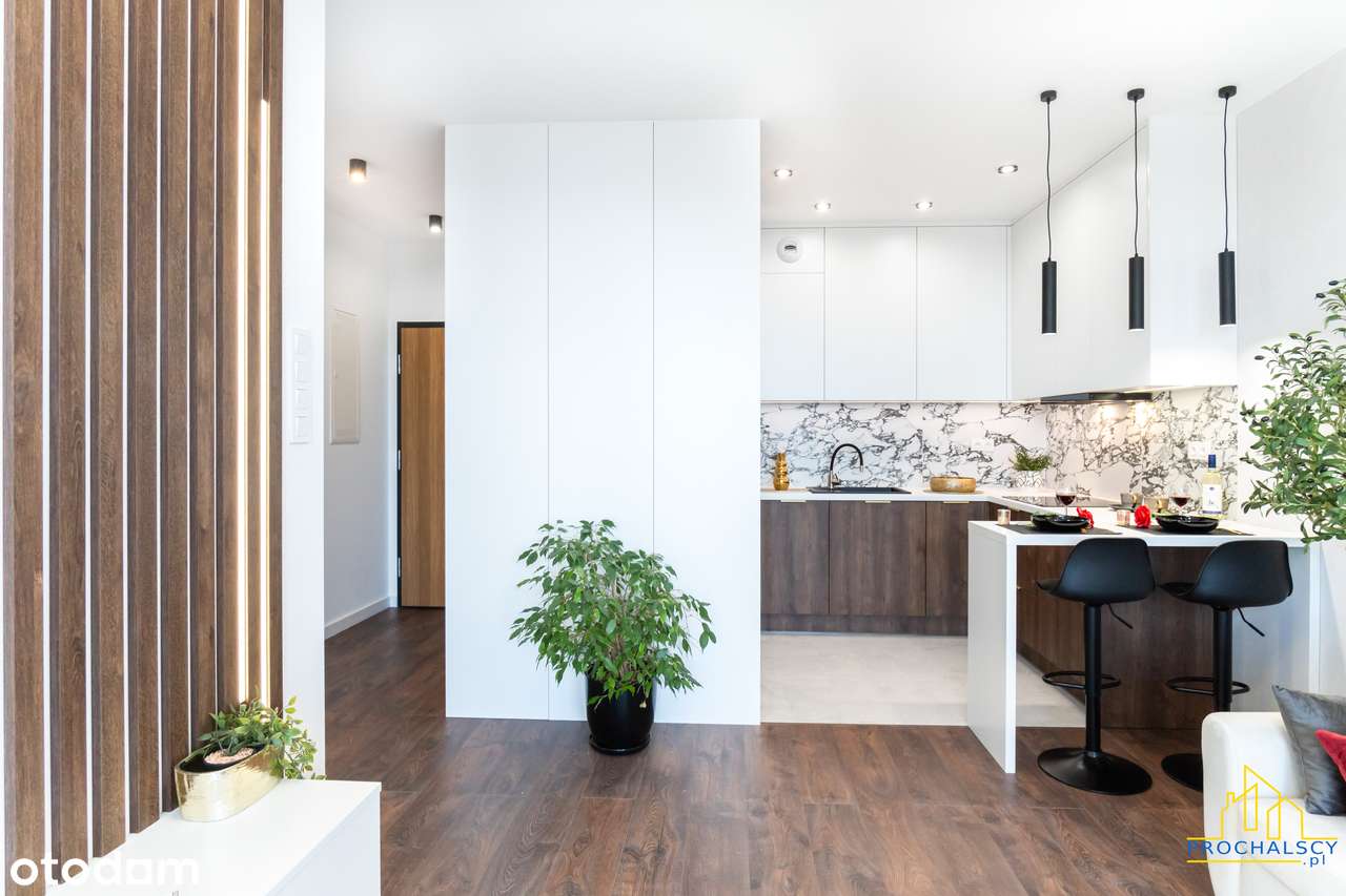 Nowoczesne 2-pok. umeblowane mieszkanie 14 piętro, piękny widok bezPCC-16