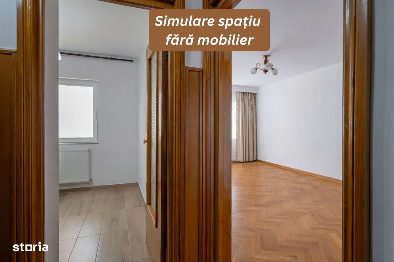 Inel 2 – Dezrobirii – 3 camere decomandate, 2 băi, etaj 3/4, bloc 1987-8