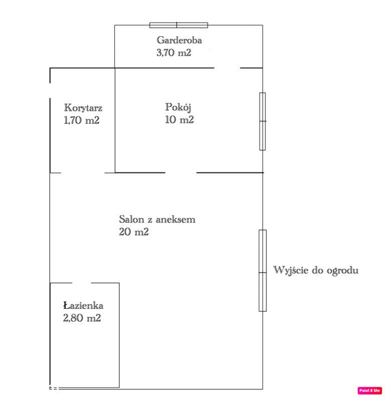 2-pokojowe mieszkanie z ogrodem 70m2  na Górczynie-15