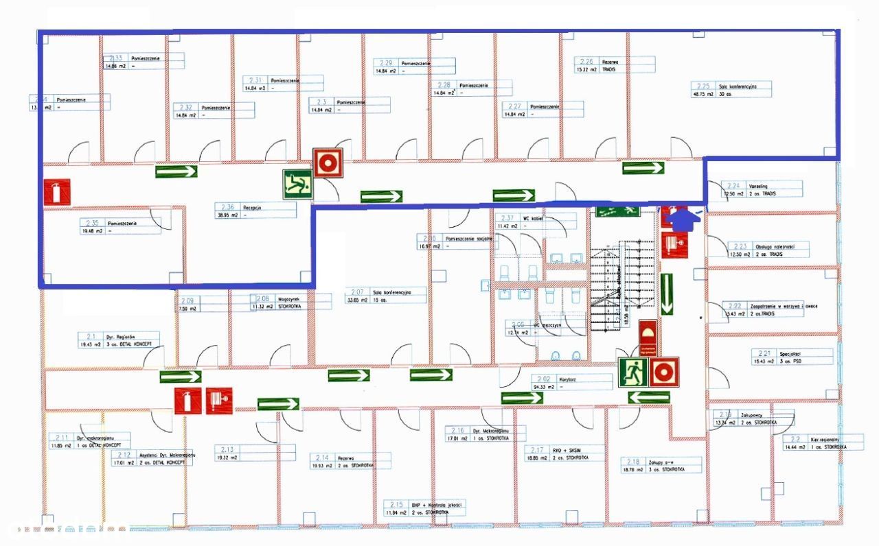 Powierzchnia biurowa 240 m2 do wynajęcia