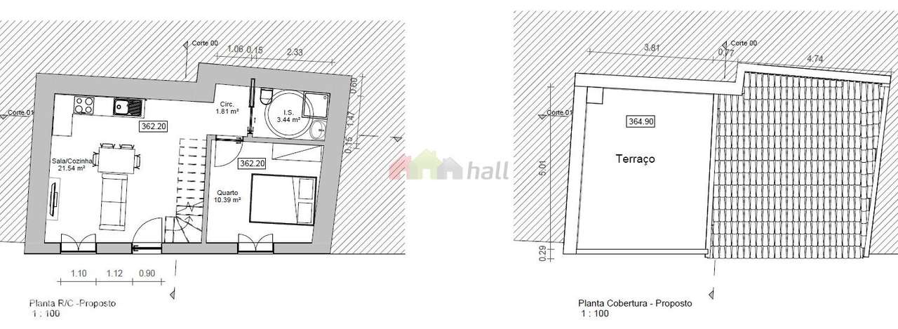 Moradia T1, recuperada no centro histórico de Arraiolos-8