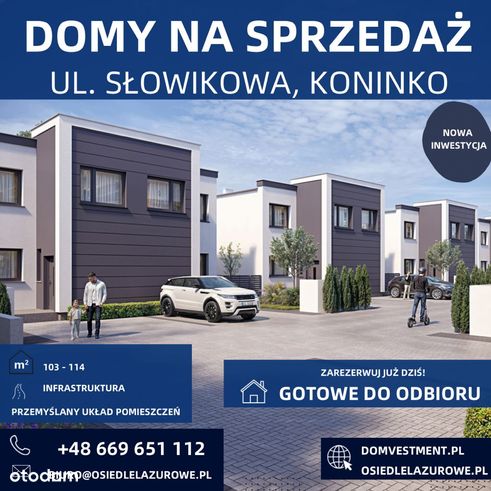 Nowy dom gotowy do odbioru - nowa inwestycja