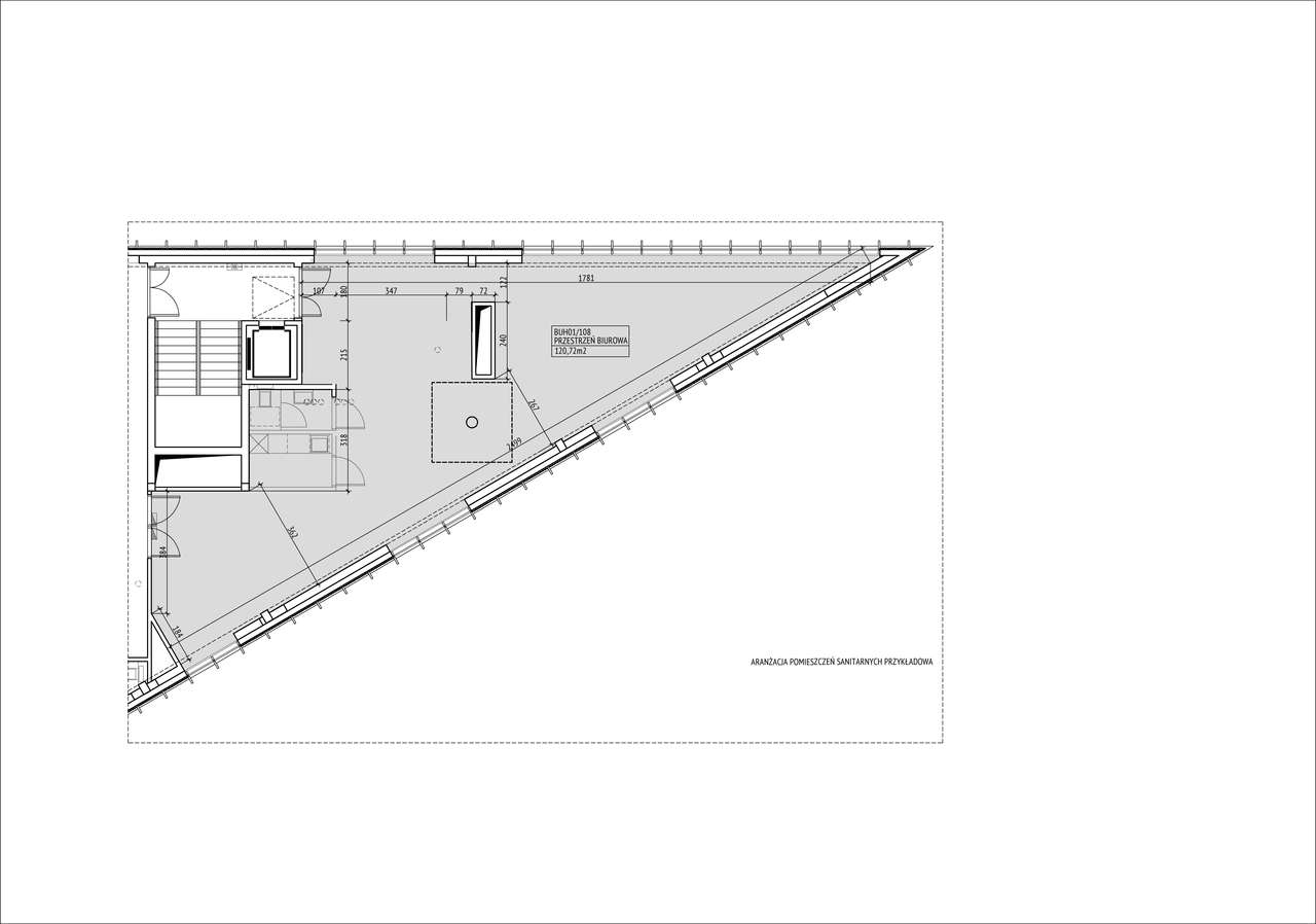 Lokal pod biuro, gabinet lekarski, branżę beauty - 120,72m2 - Pełny obrazek: 2/17