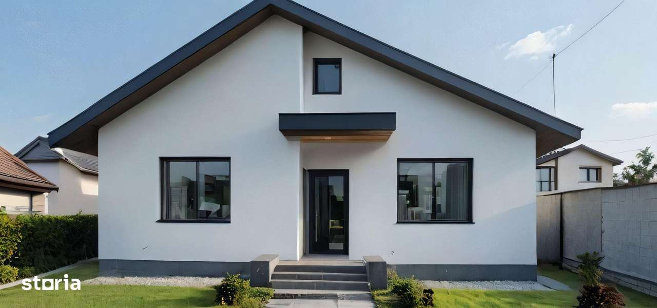 Domnesti | Casa 137m2 | 4 Camere | parter cu placa beton |412 m2 teren - Imagine principală: 3/20