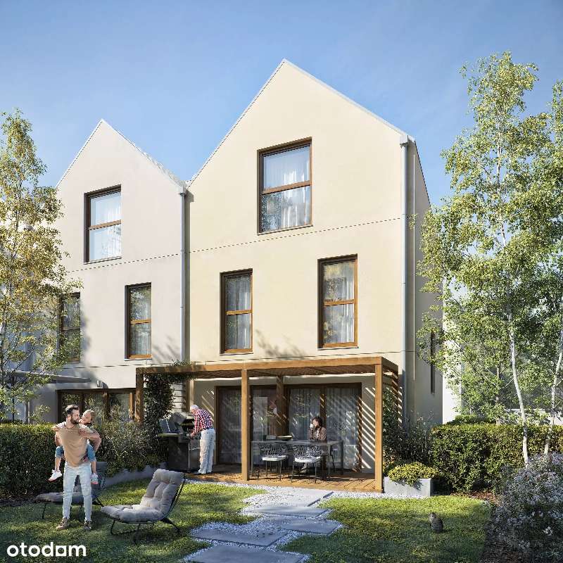 Nowoczesne domy w spokojnej części Warszawy – ogród i garaż w cenie!-3