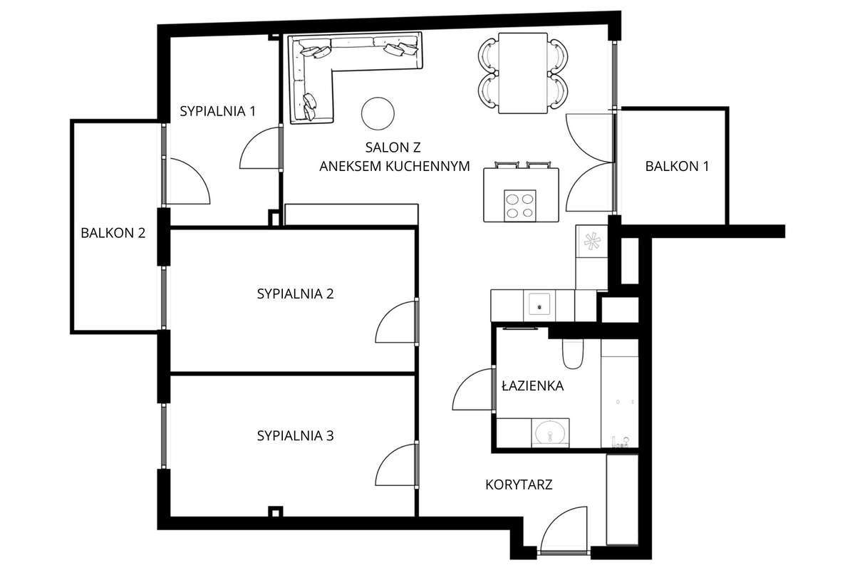 IDEALNY apartament w CENTRUM Wildy - Pełny obrazek: 2/19